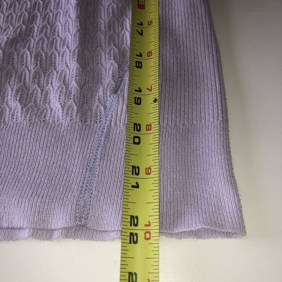 Victorias Secret Lilac Ribbed Textured Sweater Size XS/TP - Picture 6 of 16